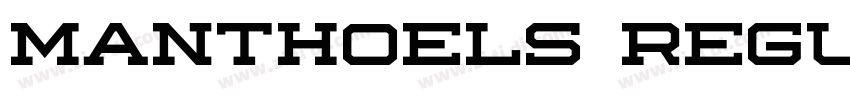 Manthoels Regular字体转换 Manthoels Regular字体转换